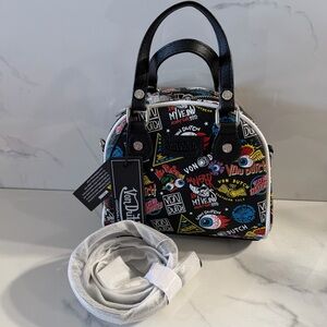 Von Dutch Black Jax Bowling Bag NWT